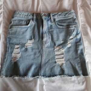 Forever 21 Mini denim skirt